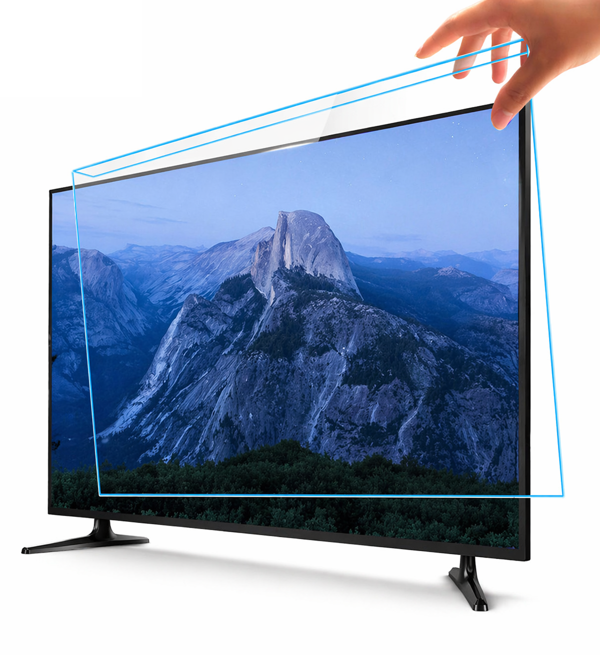 TV Blue Light & Eye Strain Filter | 2MM Optical Grade Acrylic Panel